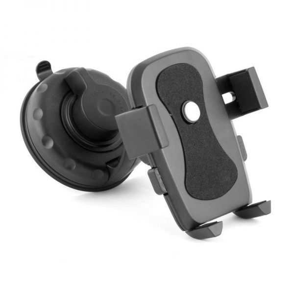 Автотримач універсальний 360° 54 - 80 мм DU17 Белавто DU17 чорний із сірим