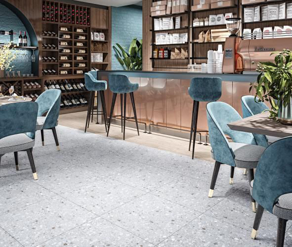 Плитка INTER GRES Scaglie сірий темний 60х60 /57 072 