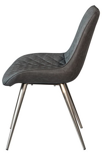 Стул Морис DC-1830 серый/хром
