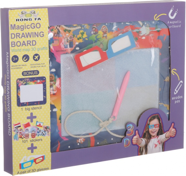 Доска магнитная Shantou для рисования в ассортименте