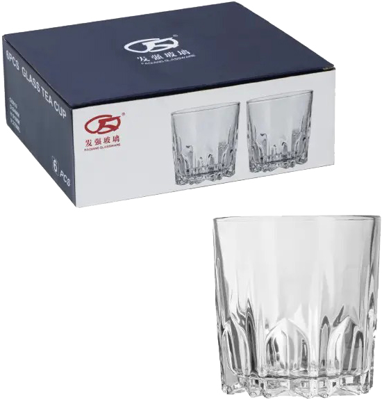 Набор стаканов Твистер 5504(6204) 310 мл 6 шт. Helios 