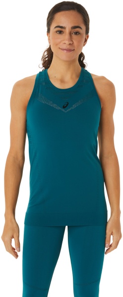 Футболка Asics SEAMLESS RACER BACK 2032C507-300 р.L синій