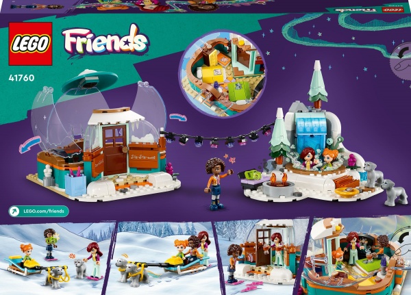 Конструктор LEGO Friends Святкові пригоди в іглу 41760