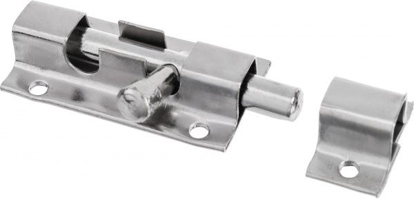 Шпингалет накладной ЗМ624 хром 60 мм