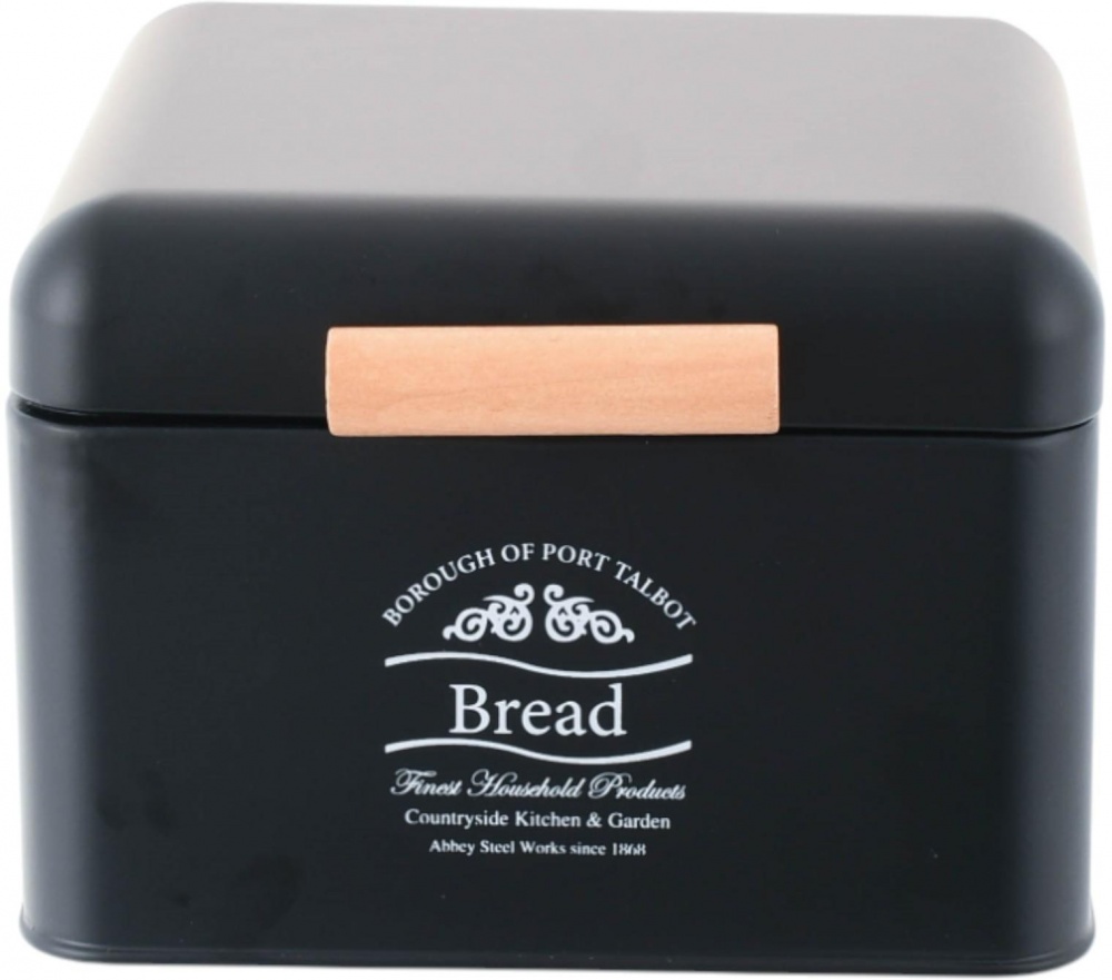 Хлібниця Flamberg Premium Civico 20,1x20,1x14,2 см чорний
