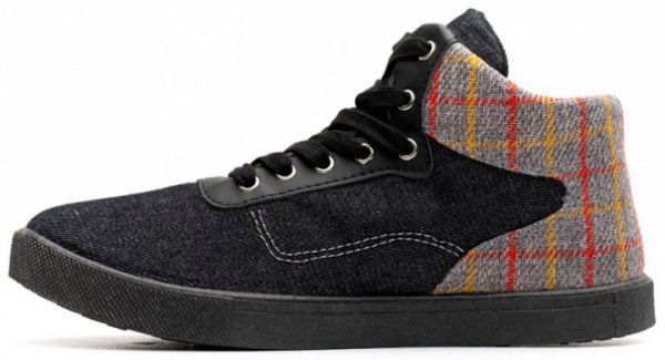 Кеды Олдком London р.40 черныйсерый 