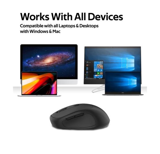 Мишка Promate Clix-9 Wireless Black 