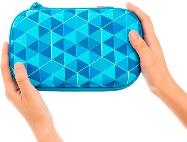 Пенал на молнии Colorz box Blue ZPP-PC-BT Zipit голубой