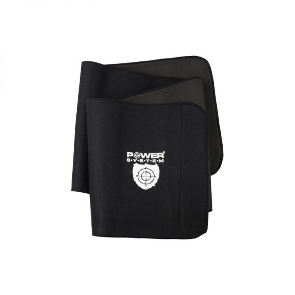 Пояс для похудения Power System PS-4001_L_Black 25x100 см 