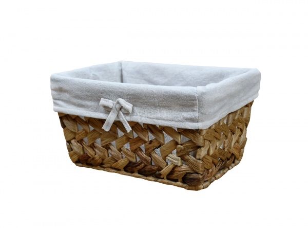 Кошик плетений з текстилем Nature FB-51S Natural House