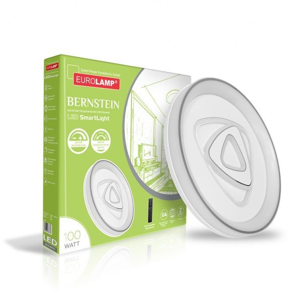 Світильник світлодіодний Eurolamp SmartLight Вernstein T12 100 Вт білий 3000-6500 К LED-SL-100W-T12 