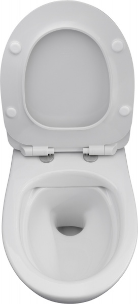 Унітаз підвісний Ideal Standard I.Life Round Rimless T471601 з сидінням T467601