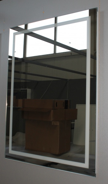 Зеркало со встроенной подсветкой ЮВЕНТА Arizona-60 Квадрат 