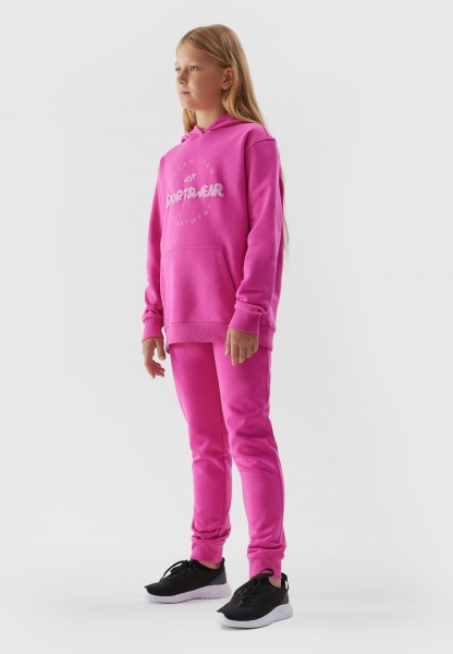 Штани 4F TROUSERS CAS F669 4FJRAW23TTROF669-54S р. 128 рожевий