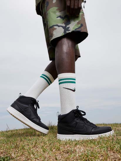 Кроссовки Nike NIKE COURT VISION MID WINTER DR7882-002 р.42 черный