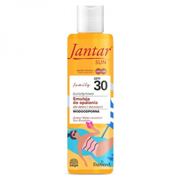 Емульсія для засмаги Farmona Family SPF30 Jantar Sun 200 мл