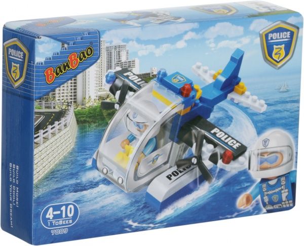 Конструктор BanBao Нова поліція Гелікоптер 2