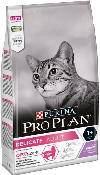 Корм Purina Pro Plan Delicate с индейкой 1,5 кг