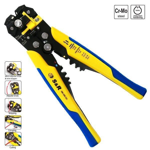 Съемник изоляции S&R 205 мм 5 в 1 580000205