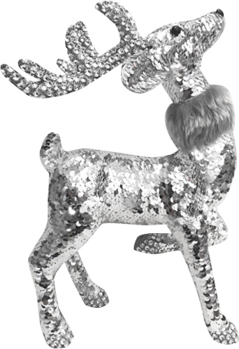 Декорация новогодняя Олень 31х48х43 см 70477054 