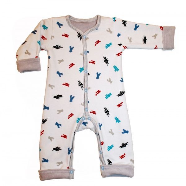 Человечек Lucky tots р.62 серый 1709.15.2 