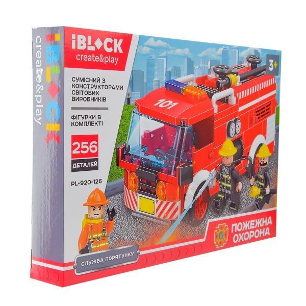Конструктор Iblock Пожежна охорона PL-920-126