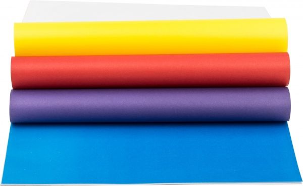 Папір кольоровий А4 односторонній 8 аркушів Апельсин