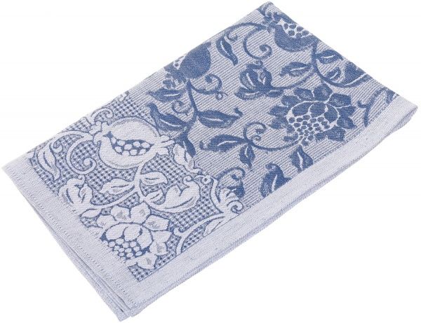 Рушник гранаде 49x70 см Білоруський льон синій 