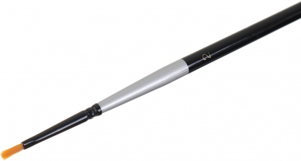 Набор кистей круглые и плоские 10 шт 