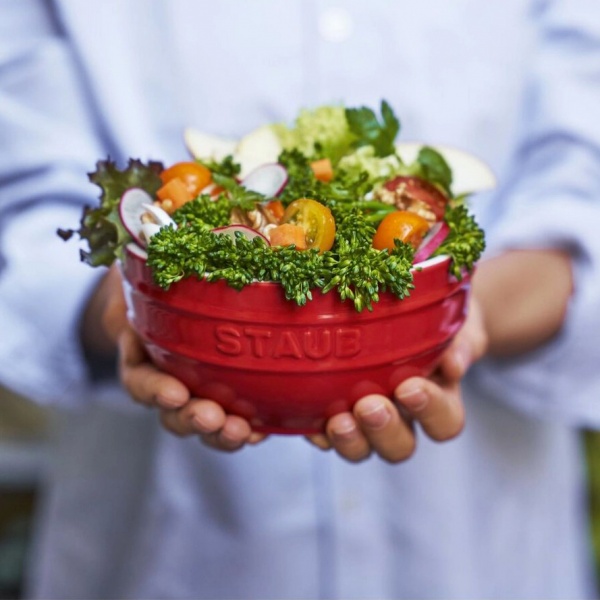 Набір мисок керамічних Collection Ceramique 4 предмети вишневий 40508-146-0 Staub