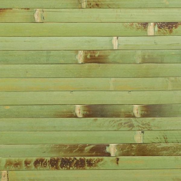 Обои бамбуковые LZ-0804Е  17 мм 1,5 м зеленые опаленные