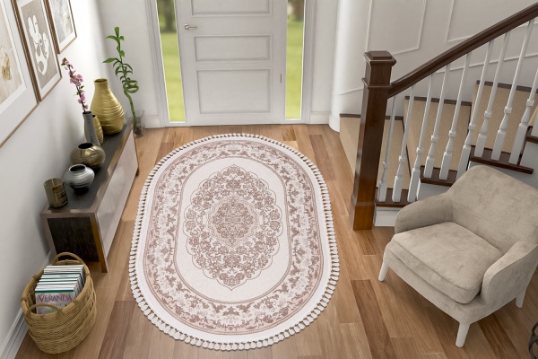 Ковер Art Carpet BONO 198 P49 beige О 200x290 см 