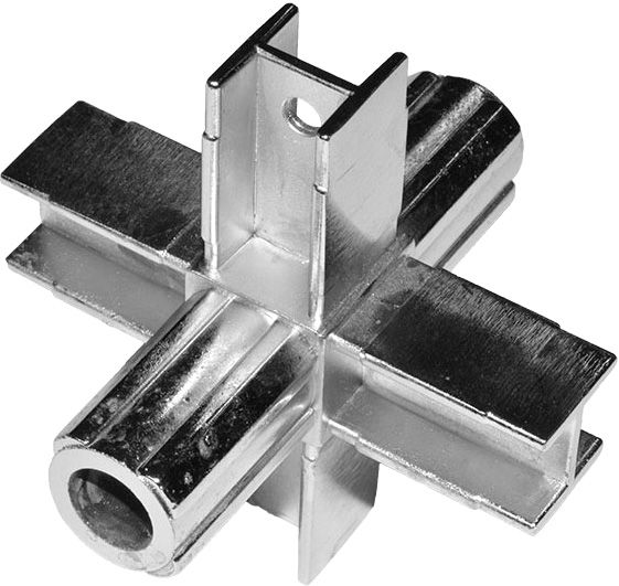 З'єднувач шестирний сталь Pr4 20x20мм