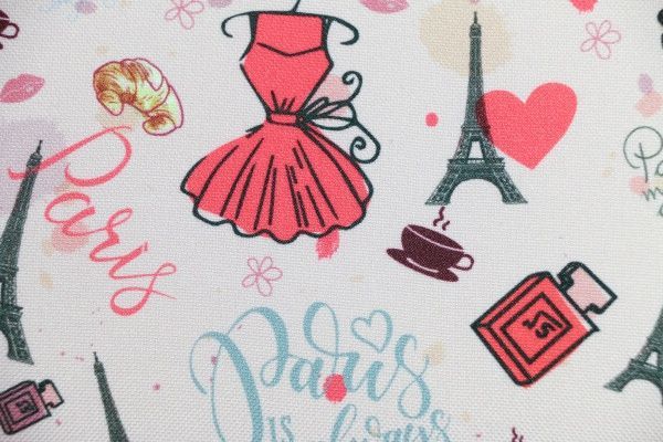 Кресло Nowy Styl Ministyle GTS (СН) Bonjour Paris СM-04 розовый 