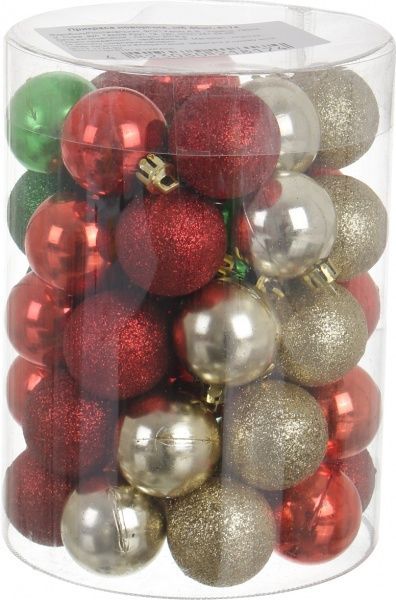 Набор шаров 8174 d40 мм 4 см 46 шт./уп. 