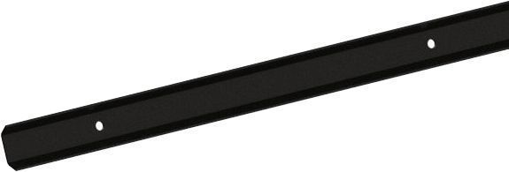 Рельс к гардеробной системе Kolchuga 2000 мм BLACK EDITION черный