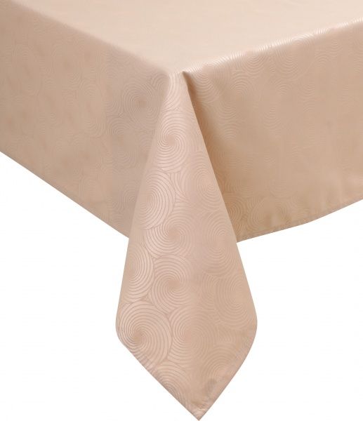 Скатерть Журавинка Круги 150x260 см бежевый La Nuit 