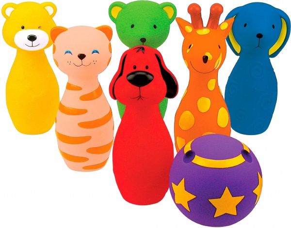 Іграшка розвивальна боулінг кольоровий KA10366-PG