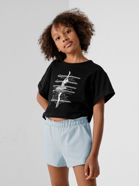 Футболка 4F J4Z21-JTSD202-20S р.146 черный