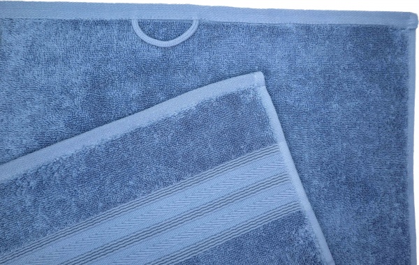 Рушник махровий Yoruk 50x90 см денім La Nuit 