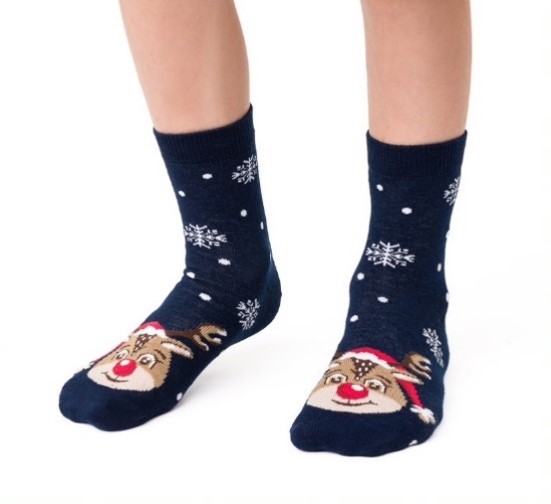 Носки детские унисекс Steven 014 32-34 022 р. 32-34 темно-синий 