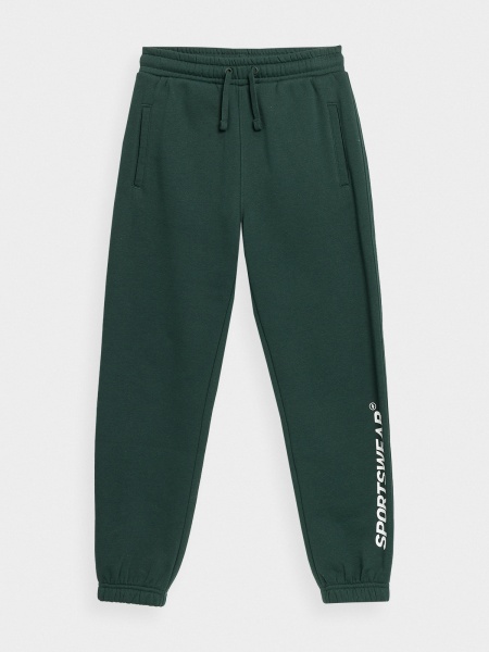 Штани 4F TROUSERS CAS M534 4FJSS23TTROM534-40S р. 158 зелений