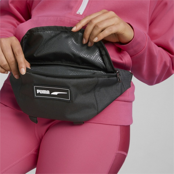 Сумка на пояс Puma DECK WAIST BAG PUMA Deck Waist Bag 07918701 чорний 