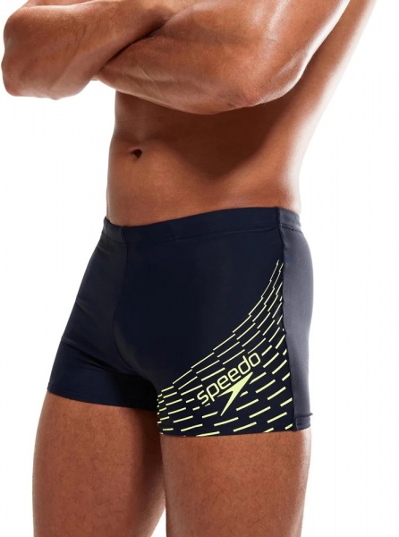 Плавки Speedo MEDLEY LOGO ASHT AM NAVY/GREEN 8-1135406872 р.42 чорний