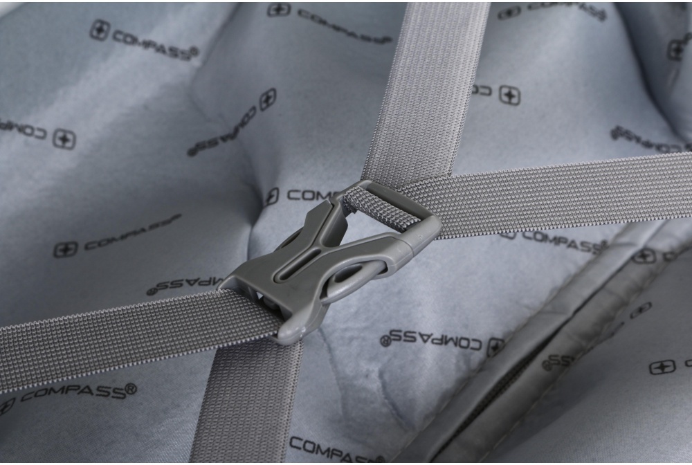 Валіза Compass №XY007 S 36 л синій 49x35x21 см