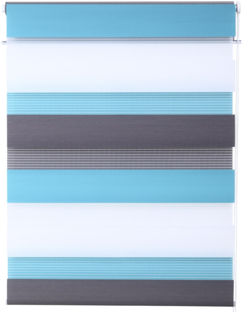 Ролета мини Vivendi триколор B188 64x160 см