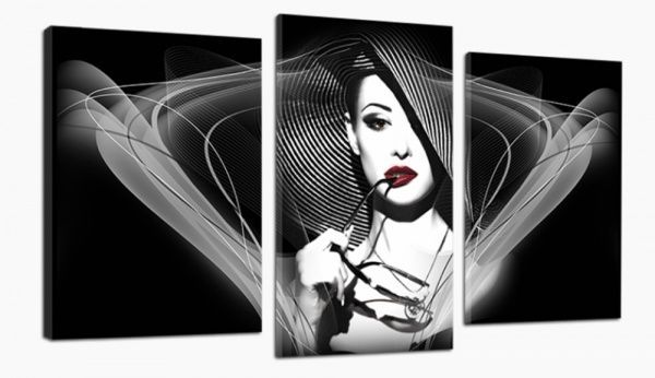 Картина модульна Гламур 481 акц. 100x53 см 