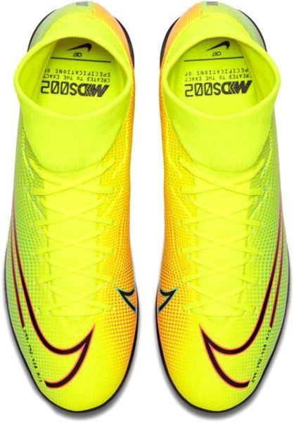 Бутси Nike SUPERFLY 7 ACADEMY MDS IC BQ5430-703 р. US 11,5 жовтий