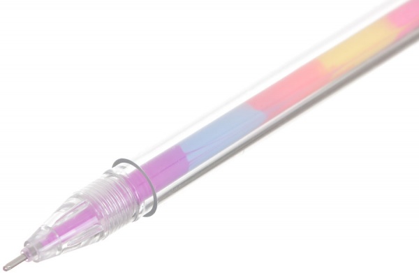 Ручка гелева Веселка помаранчева 