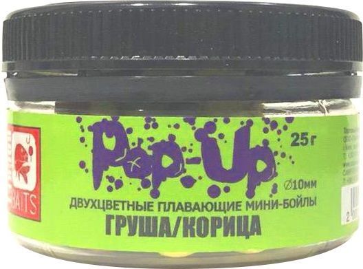 Бойлы Rocket Baits Pop-Up Комби 25 г груша/ корица плавающие